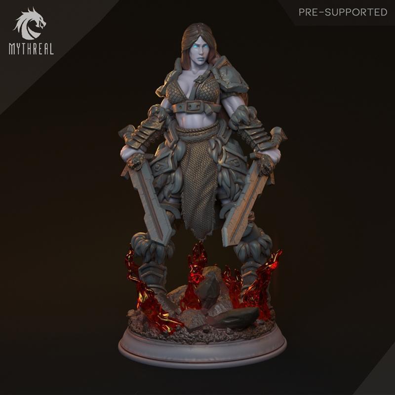 Mythreal Games旗下作品《Catalissa》3D打印模型|Mythreal Games – Catalissa – 3D Print Model STL