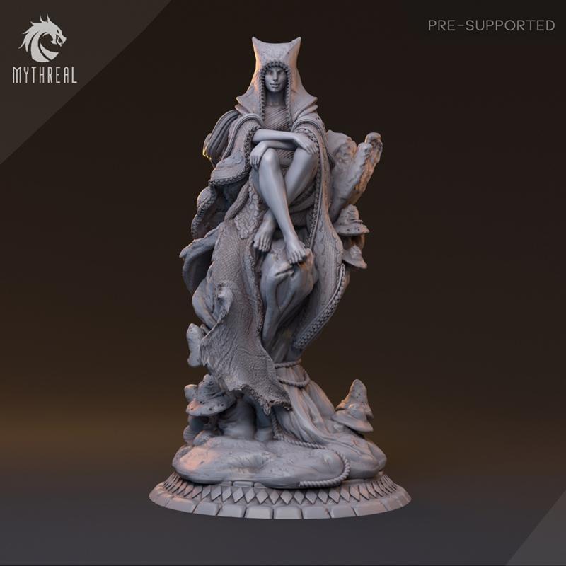 Mythreal Games旗下3D打印模型：Tomiko角色造型|Mythreal Games – Tomiko – 3D Print Model STL
