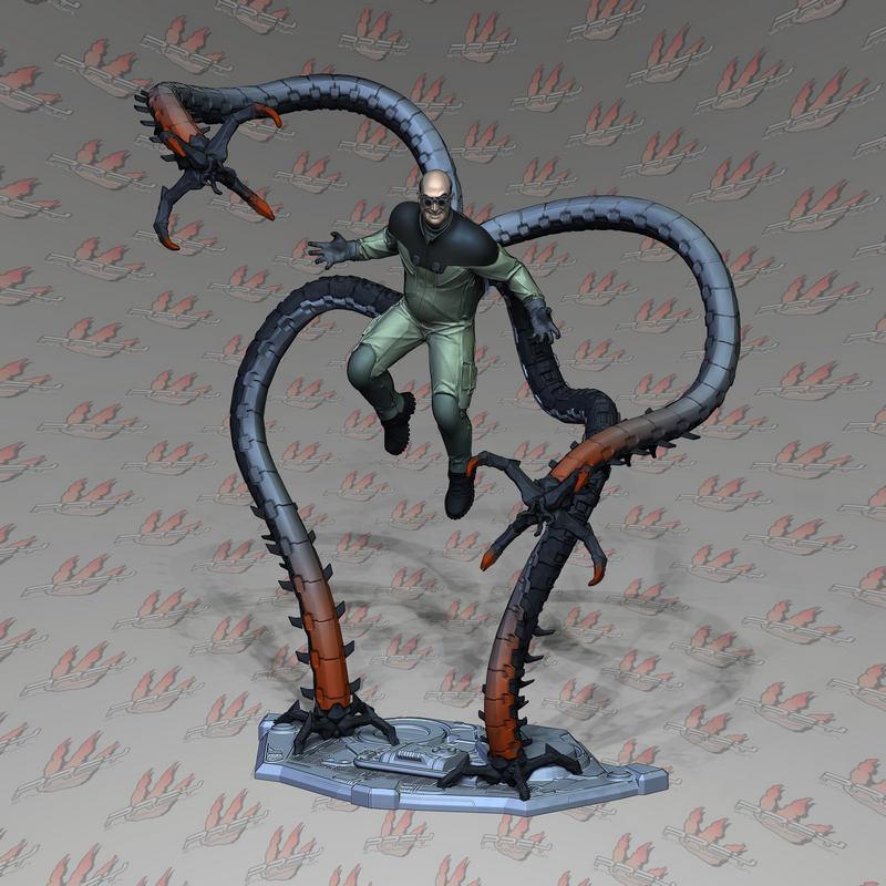 博士奥克塔维斯——3D打印模型|Dr. Octavius – 3D Print Model