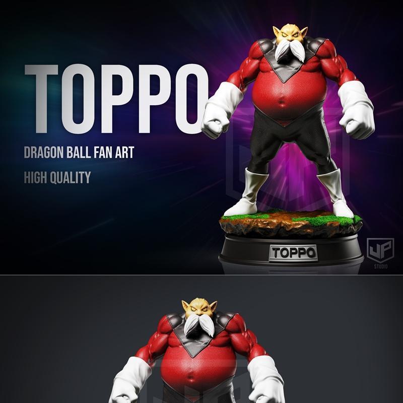 Toppo - 动漫龙珠角色3D打印模型|Toppo – Dragon Ball Fan Art – 3D Print Model STL