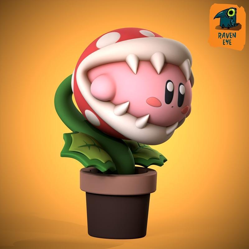瑞文之眼 - 迪迪亚 - 3D打印模型|Raven Eye – Kirby Piranha – 3D Print Model STL