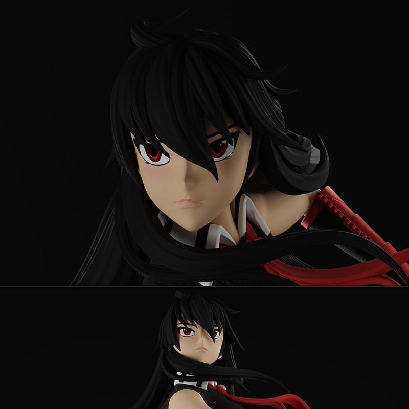 Akame ga Kill 3D打印模型|Akame ga Kill – 3D Print Model STL