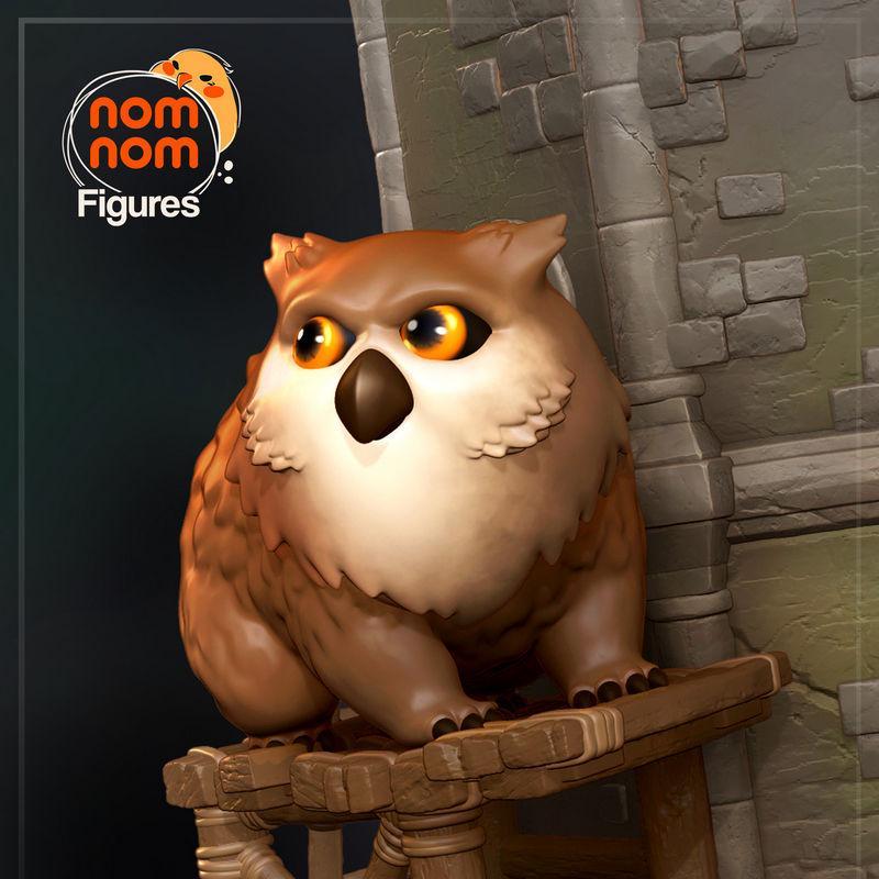 小熊 owl - 英雄传说：博德之门3 - 3D打印模型|Chibi OwlBear – Baldurs Gate 3 – 3D Print Model