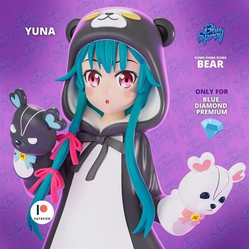 Yuna 3D打印模型|Yuna – 3D Print Model STL