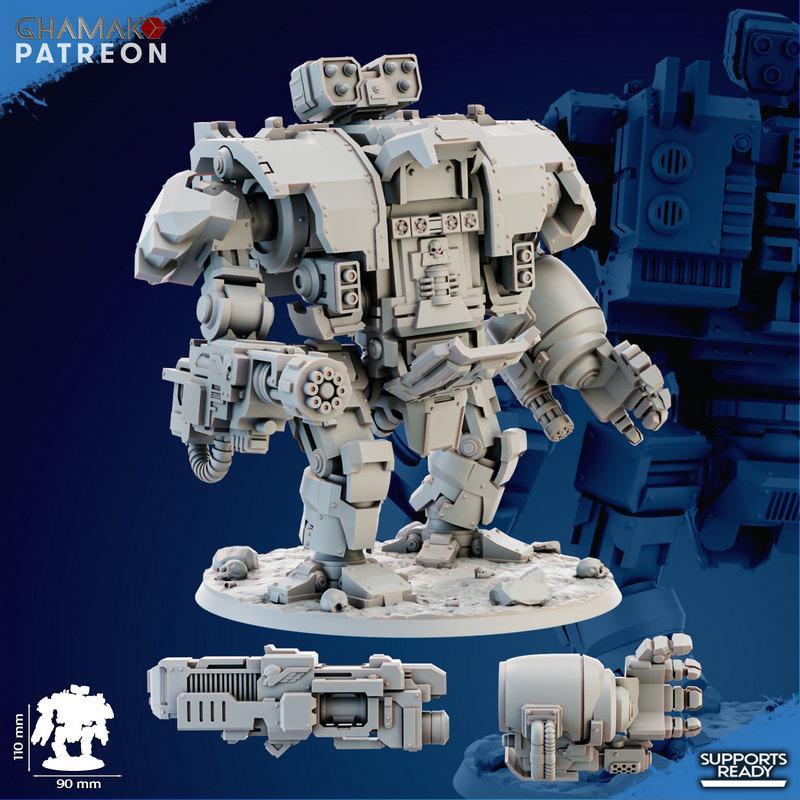 Mortis Warwalker 3D打印模型|Mortis Warwalker – 3D Print Model