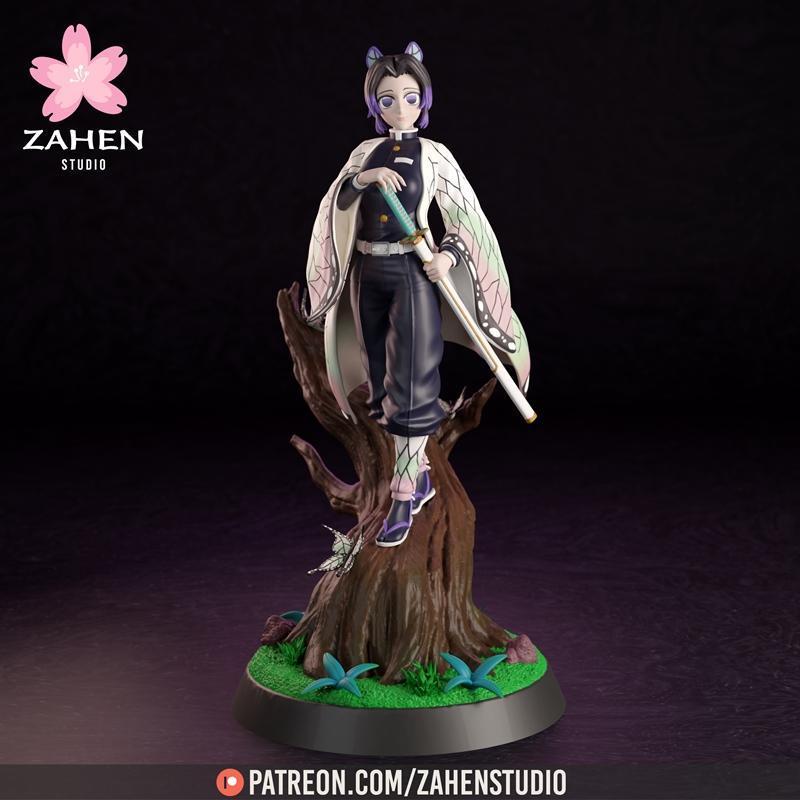 Zahen Studio - 连续剧角色3D打印模型|Zahen Studio – Shinobu Kocho – 3D Print Model STL