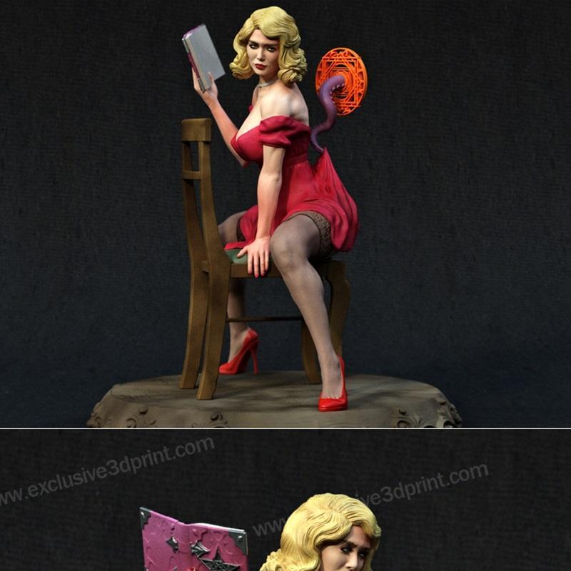 独家呈现——Wanda教师角色3D打印模型|Exclusive – Teacher Wanda – 3D Print Model STL