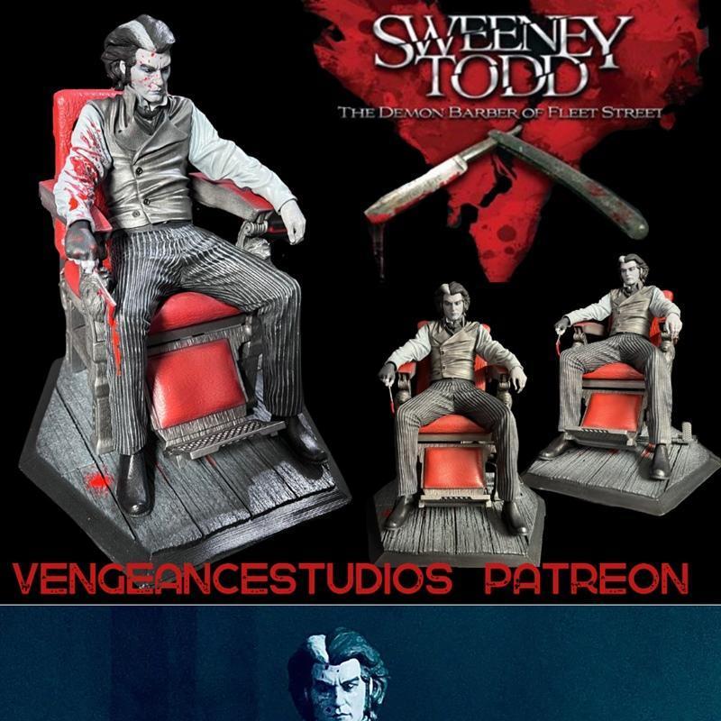 Sweeney Todd 3D打印模型|Sweeney Todd – 3D Print Model STL