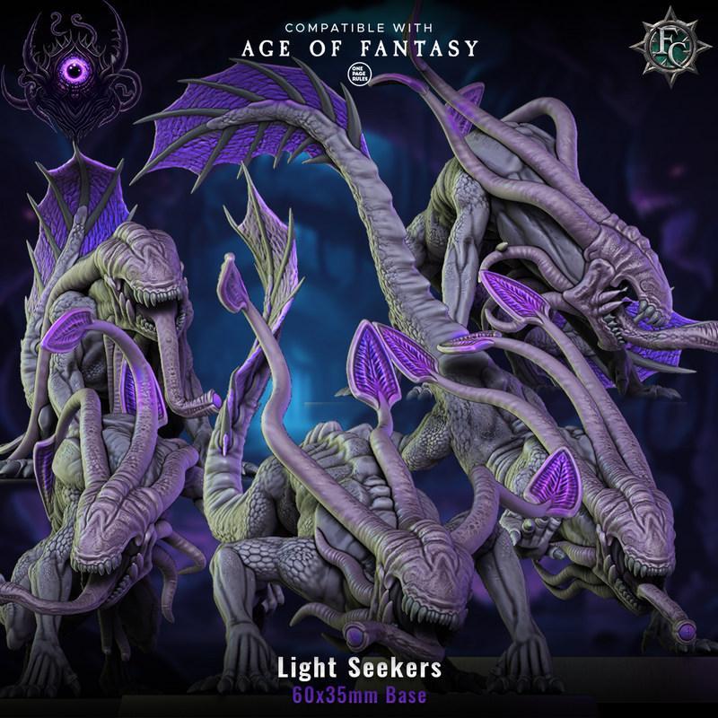 Fleshcraft Studio - 光之追寻者 - 3D打印模型|Fleshcraft Studio – Lightseekers – 3D Print Model