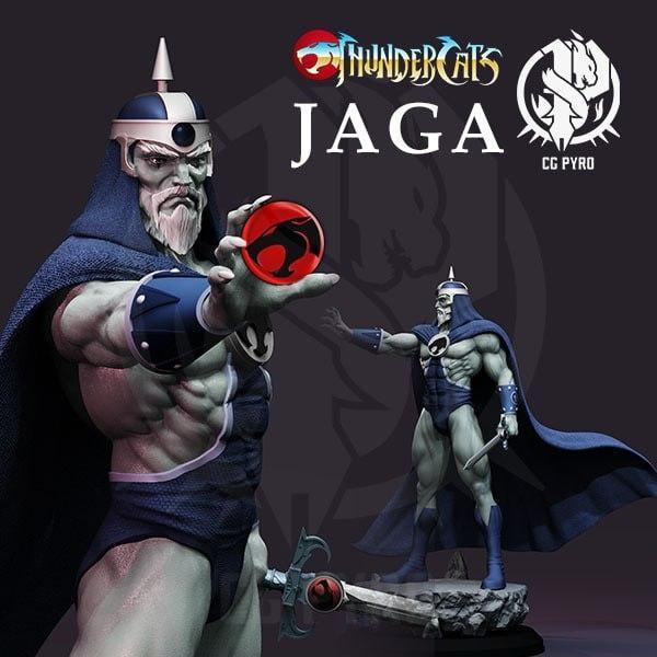 雷霆特攻队 Jaga 3D打印模型|Jaga from Thundercats – 3D Print Model STL
