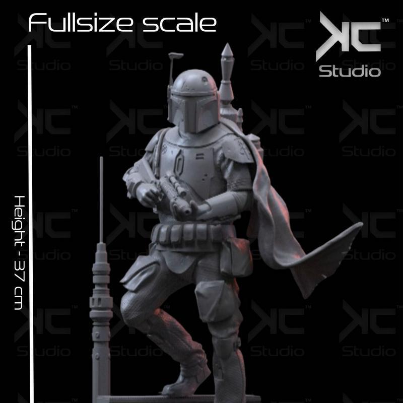 3D打印模型：Boba Fett 限量版角色造型|Boba Fett – 3D Print Model