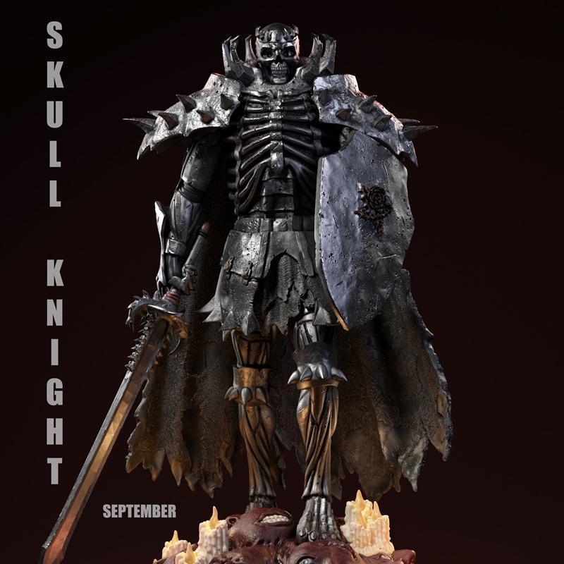 Il Paddyy——《爆裂》骷髅骑士 3D打印模型|Il Paddyy – Skull Knight from Berserk – 3D Print Model STL