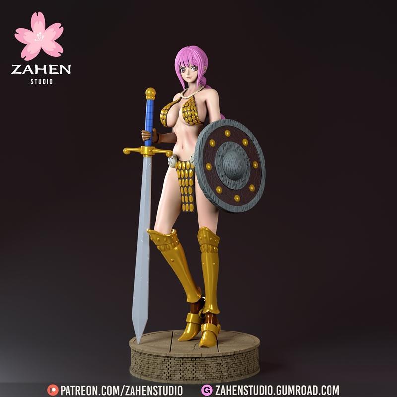 Zahen Studio – 3D打印模型 – 可乐少女|Zahen Studio – Rebecca – 3D Print Model STL