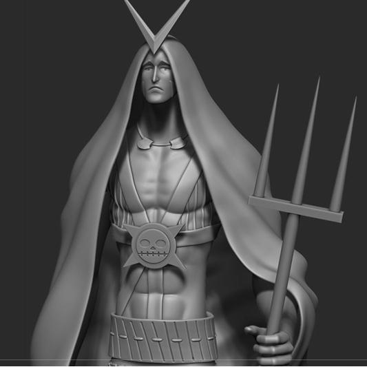 海贼王 3D打印模型 阿龙|Onepeice – Wire – 3D Print Model STL