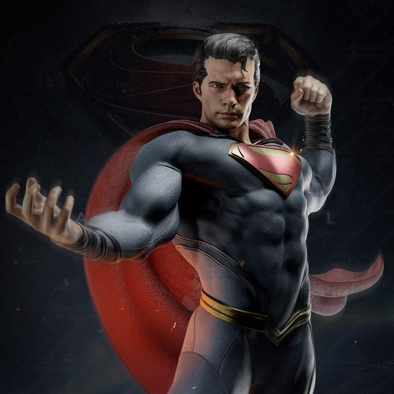 ZEZ工作室出品 - 超人 - 3D打印模型|ZEZ Studios – Superman – 3D Print Model STL