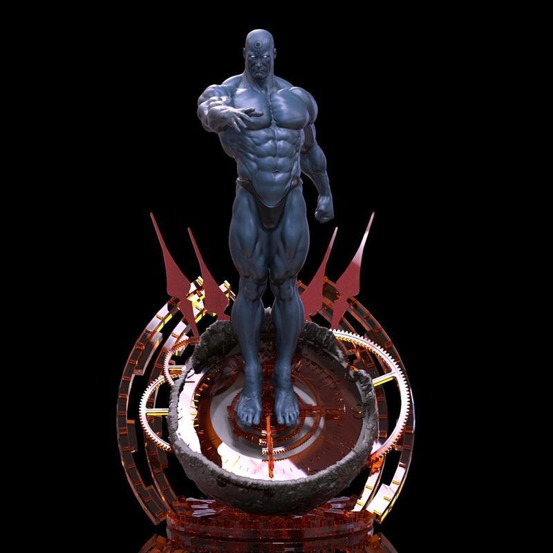 Dr Manhattan 3D打印模型|Dr Manhattan BOC – 3D Print Model STL
