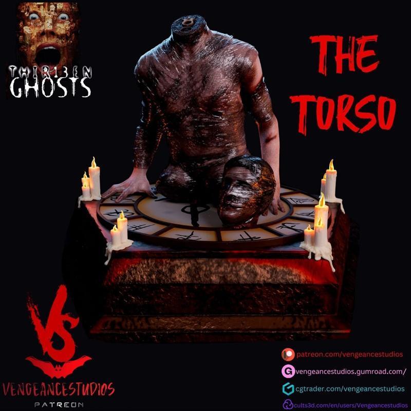 托尔索 3D打印模型|The Torso – 3D Print Model STL