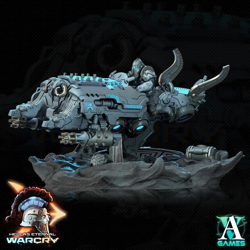 Archvillain Games《伊莱菲斯》3D打印模型|Archvillain Games – Elefsis – 3D Print Model