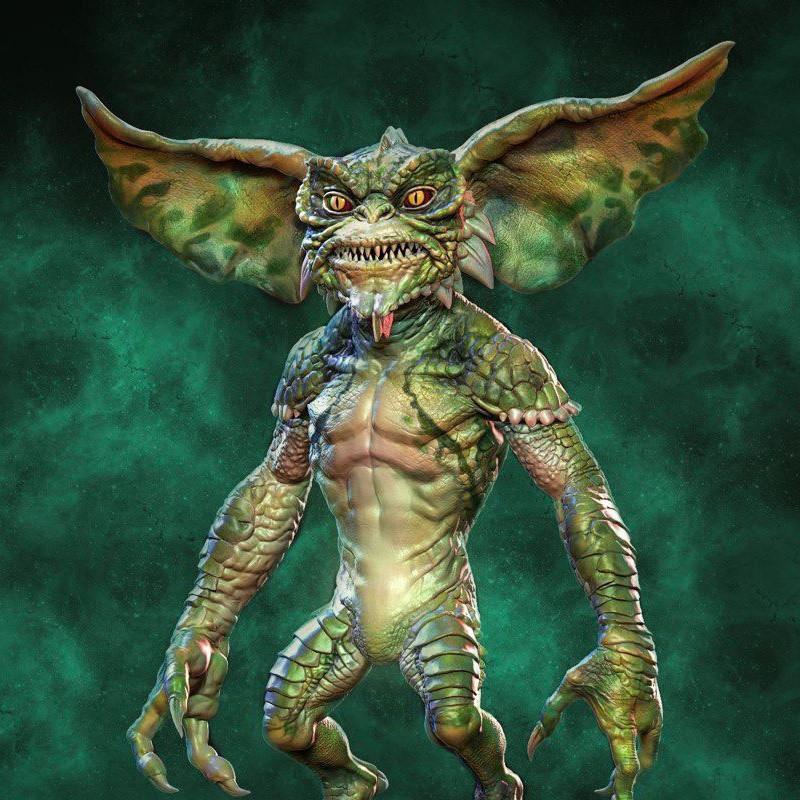 Diklich Art - Gremlin - 3D打印模型|Diklich Art – Gremlin – 3D Print Model