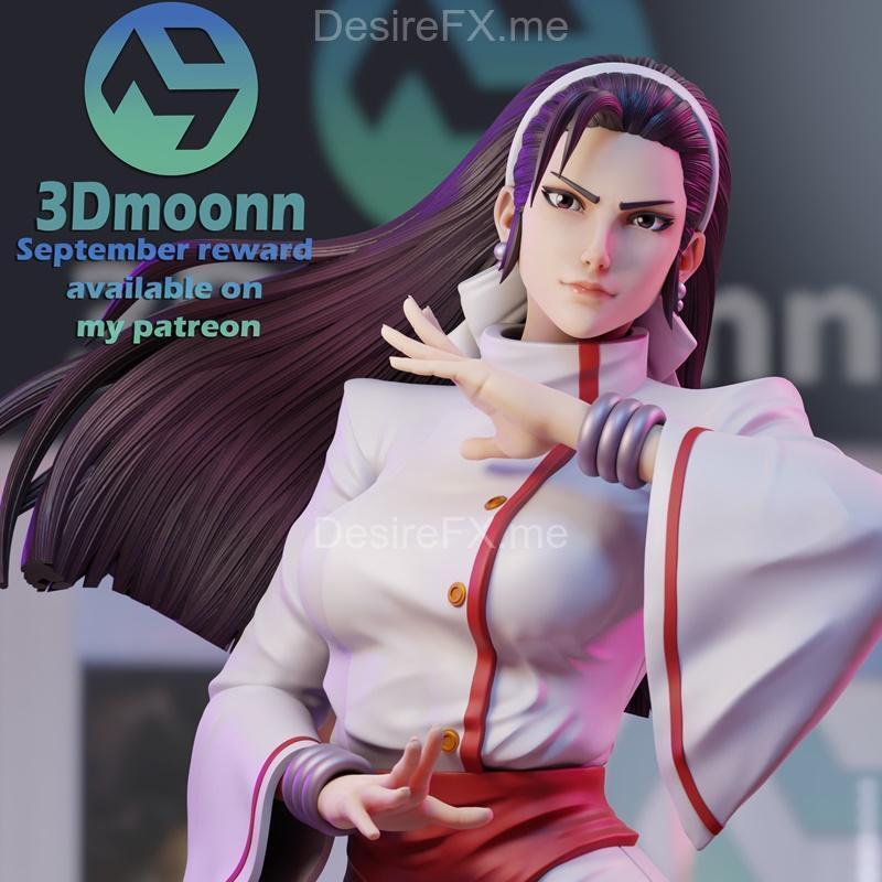 3D打印模型：Chizuru角色动漫造型|3Dmoonn – Chizuru – 3D Print Model STL
