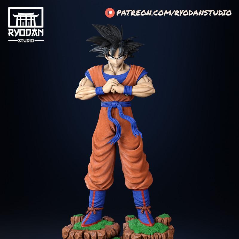 悟空 3D打印模型|Goku – 3D Print Model