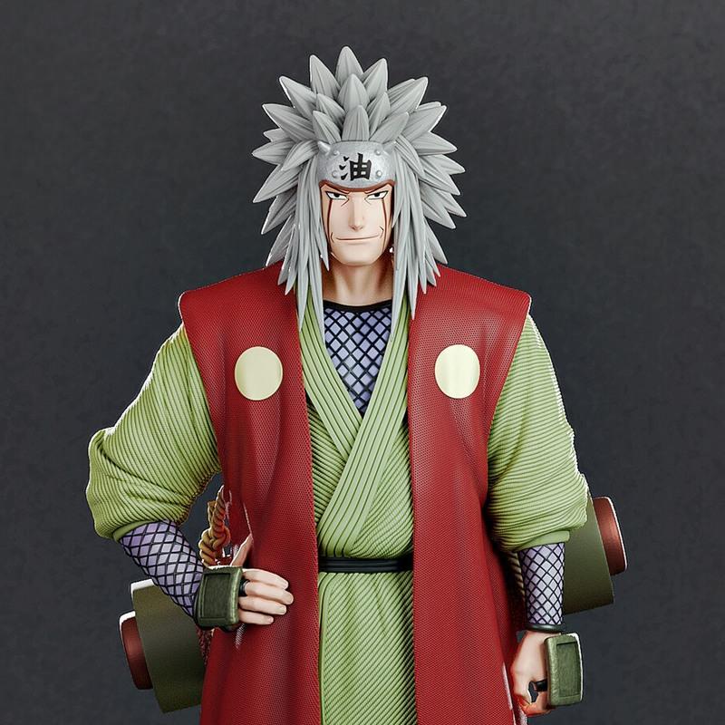 杰拉亚 3D打印模型|Jiraya – 3D Print Model