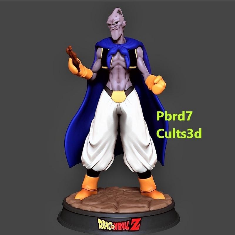 恶之布尔玛——龙珠——3D打印模型|Evil Buu – Dragon Ball – 3D Print Model