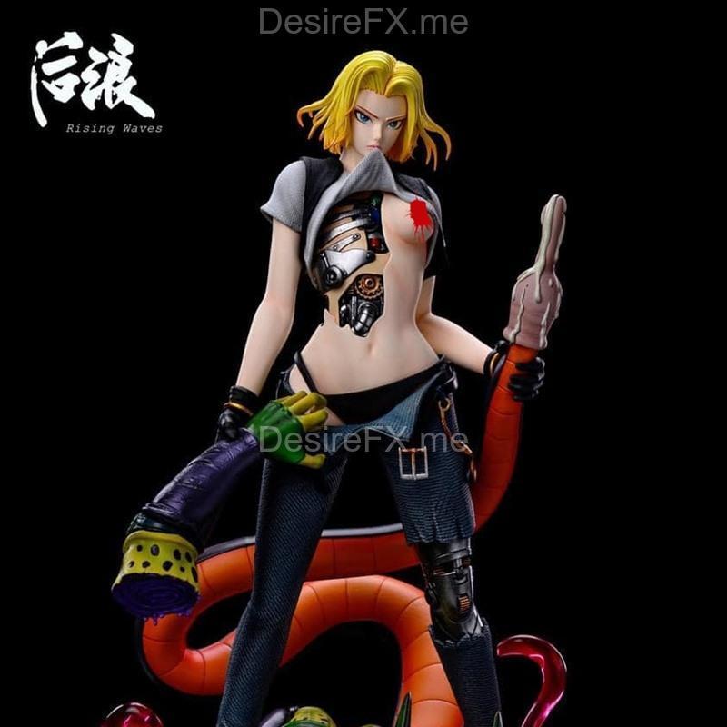 Android 18 vs Cell 3D打印模型|Android 18 vs Cell – 3D Print Model STL
