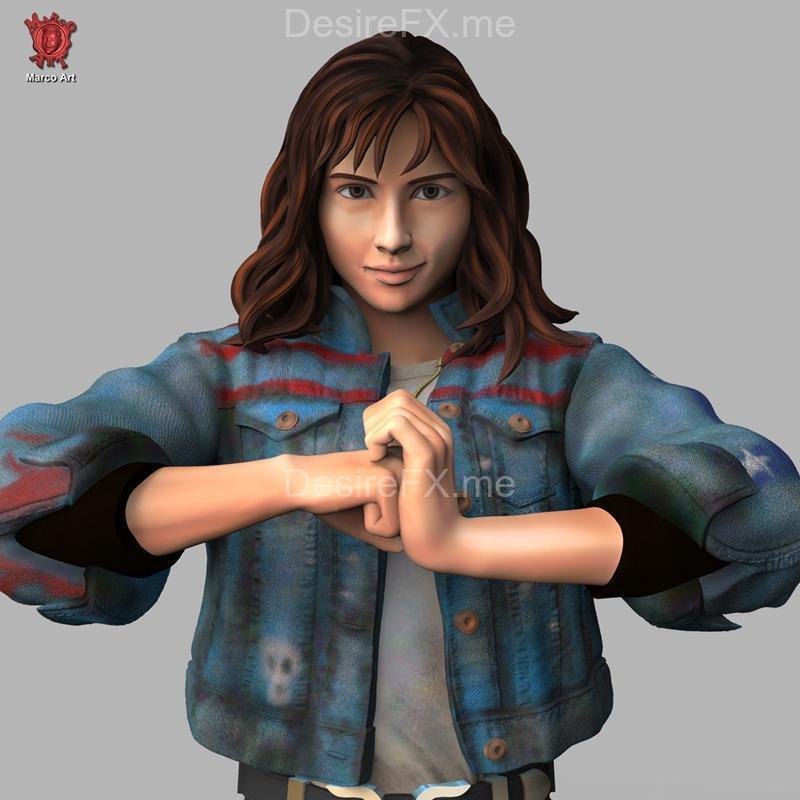 马可艺术 - 阿美莉卡·查维兹 - 3D打印模型|Marco Art – America Chavez – 3D Print Model STL
