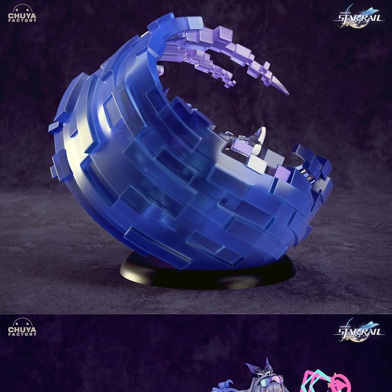 Chuya工厂 - 银狼 - 3D打印模型|Chuya Factory – Silver Wolf – 3D Print Model STL