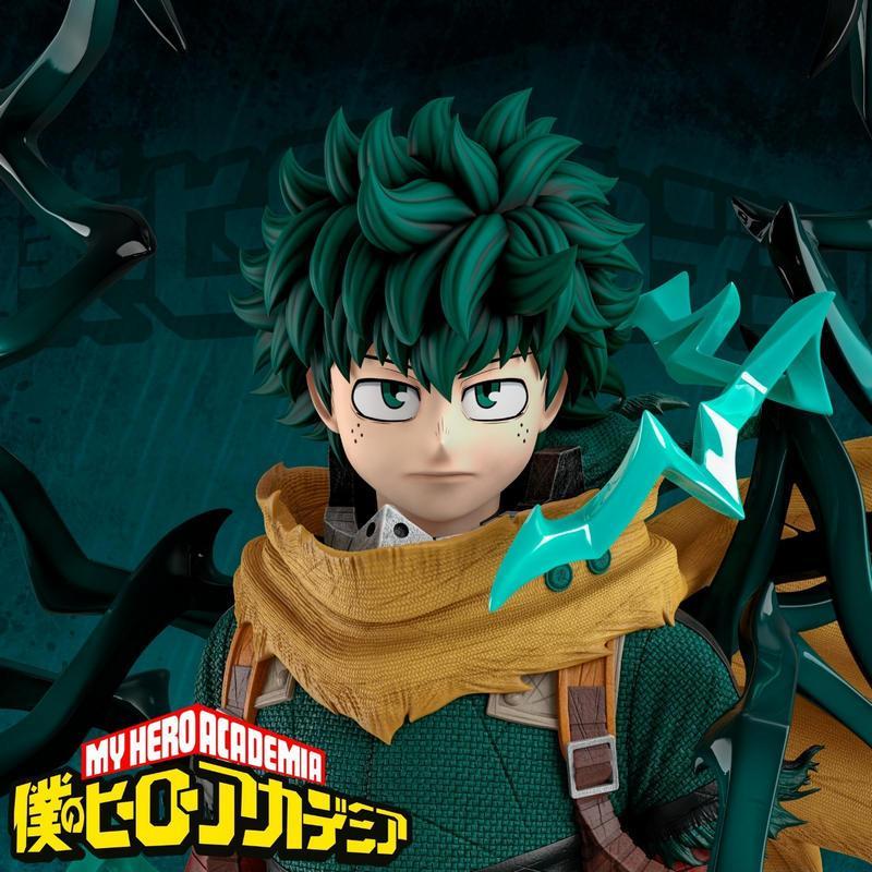 我的英雄剧场 - 黑暗德克 - 3D打印模型|My Hero Academia – Dark Deku – 3D Print Model