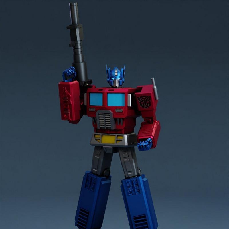 擎天柱3D打印雕像模型|Optimus Prime Statue – 3D Print Model