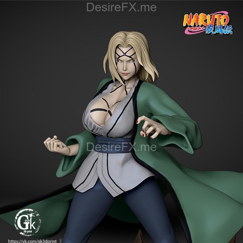 Tsunade 3D打印模型|Tsunade – 3D Print Model STL
