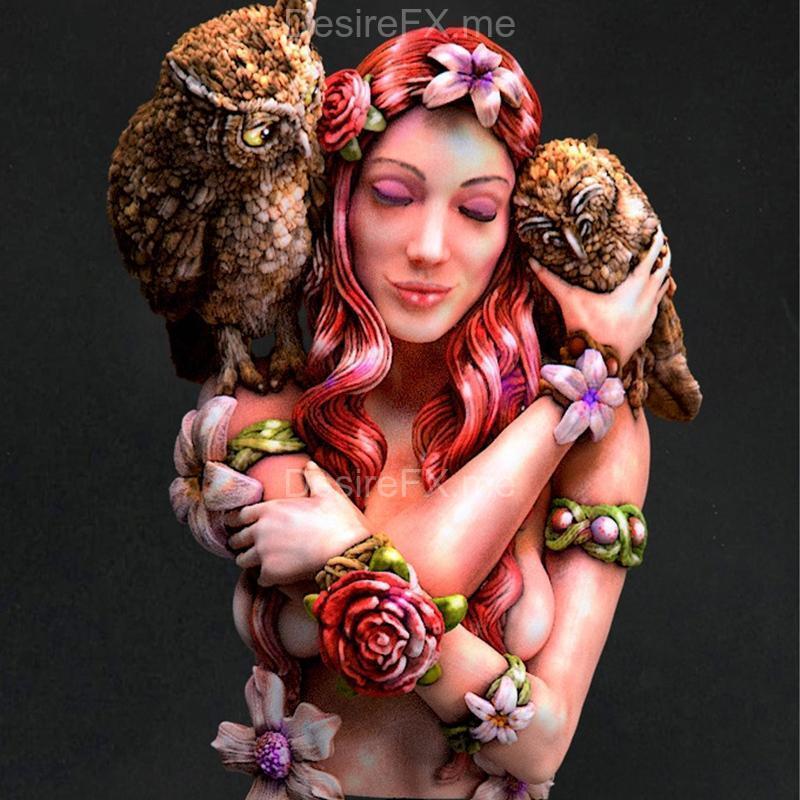 干尸雕像 3D打印模型|Printomancer – Dryad Bust – 3D Print Model STL