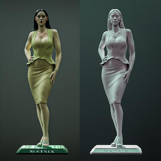 矩阵系列：珀耳塞福涅3D打印模型|Stepanov Sculpts – Persephone from the Matrix – 3D Print Model STL