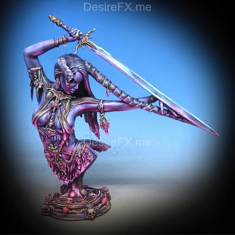 Lamashtu雕像 3D打印模型|Printomancer – Lamashtu Bust – 3D Print Model STL