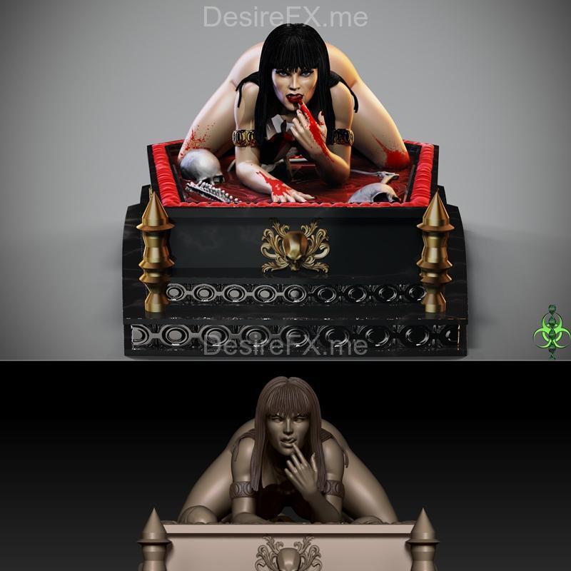Biobreed Studios – Vampirella – 3D Print Model STL