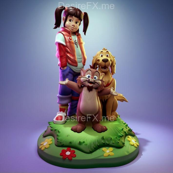 Punky Brewster 3D打印模型|Punky Brewster – 3D Print Model STL