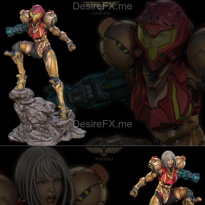 萨姆斯·阿拉恩 3D打印模型|Samus Aran – Legion – 3D Print Model STL
