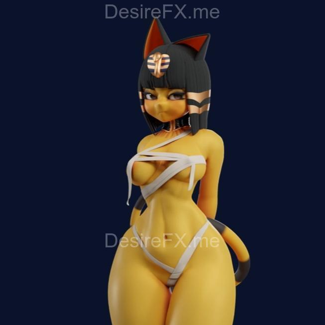 Ankha – 3D打印模型：动漫角色立体造型|Ankha – 3D Print Model STL