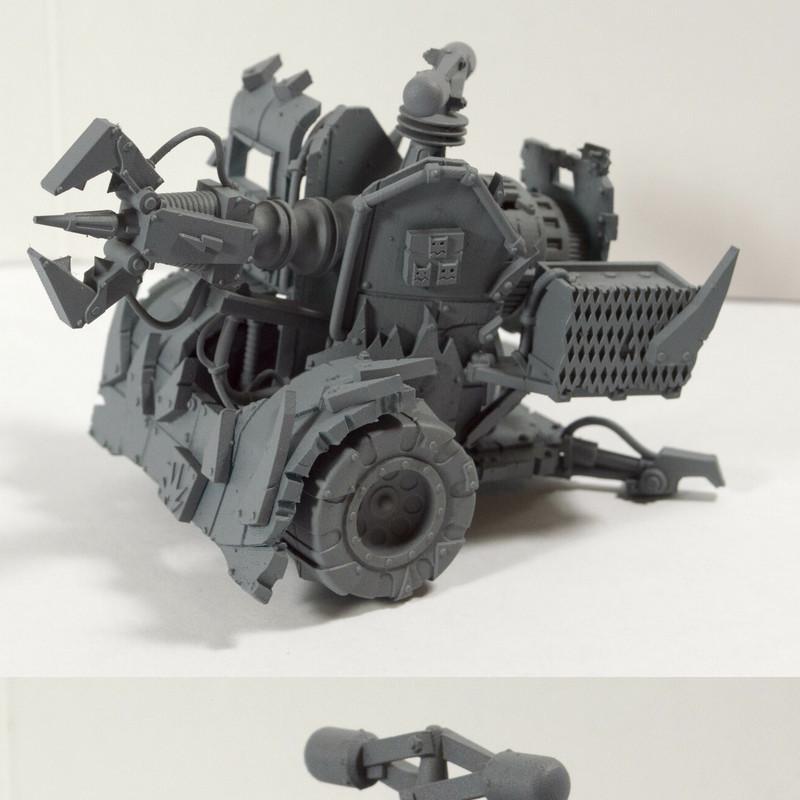 奥尔西克废铁枪 3D打印模型|Orkish Scrap Gun – 3D Print Model