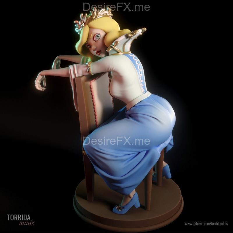 Torrida Minis – Elizabeth – 3D Print Model STL