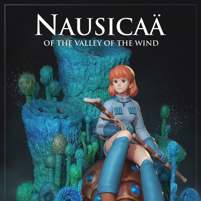 NomNom – 萨妮卡 – 3D打印雕像|NomNom – Nausicaa – 3D Print Statue
