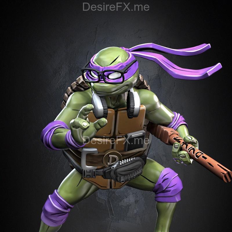 Dragun Studios - 3D打印模型 - 任天堂角色艺术设计|Dragun Studios – Donnie Fan Art – 3D Print Model STL