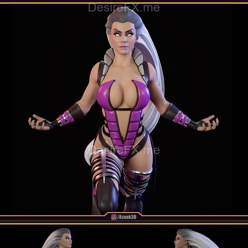 Sindel角色3D打印模型|Sindel Figure – 3D Print Model STL