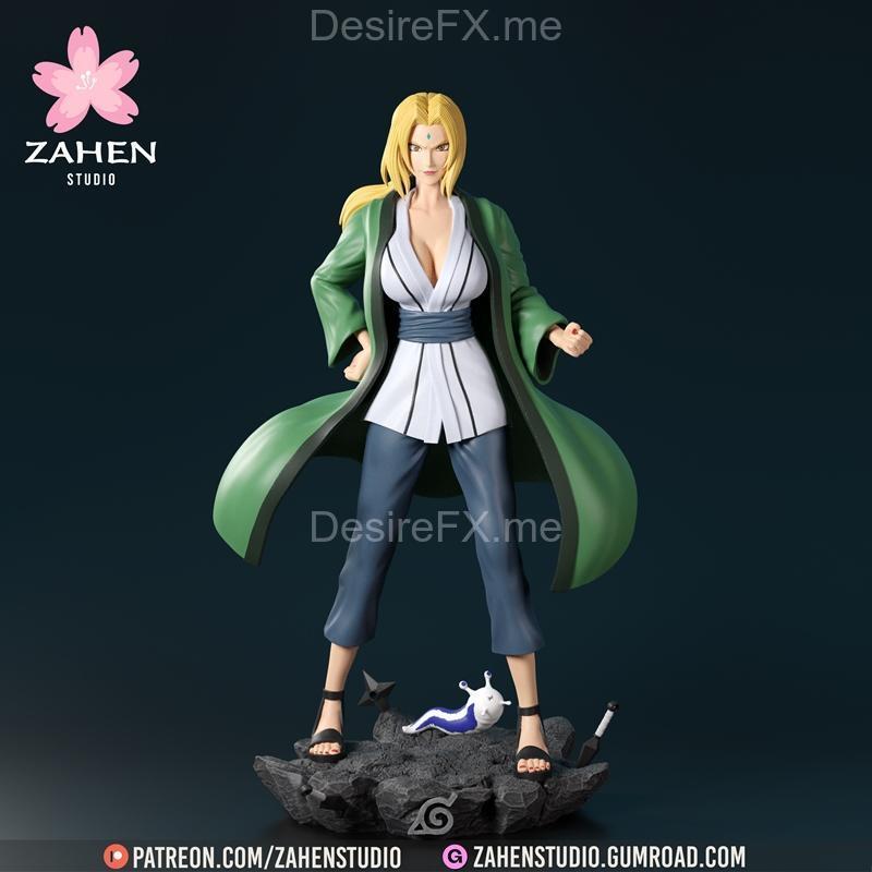 Zahen Studio - 女忍者 Tsunade - 3D打印模型|Zahen Studio – Tsunade – 3D Print Model STL