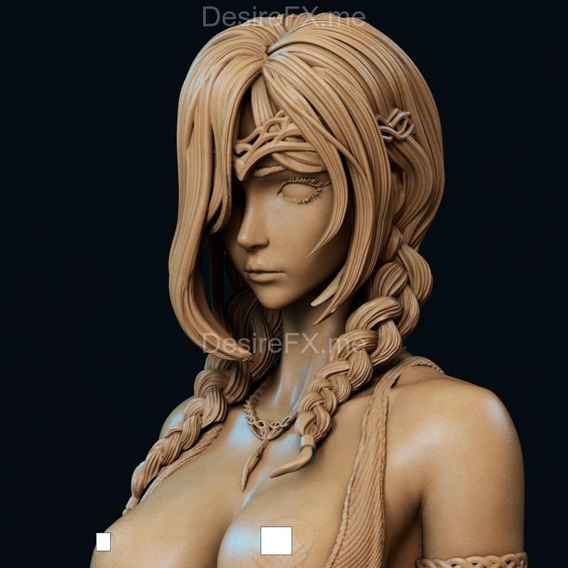 Ca 3D工作室 - 马里卡NSFW模型 - 3D打印雕塑|Ca 3d Studios – Marika NSFW Version – 3D Print Model STL
