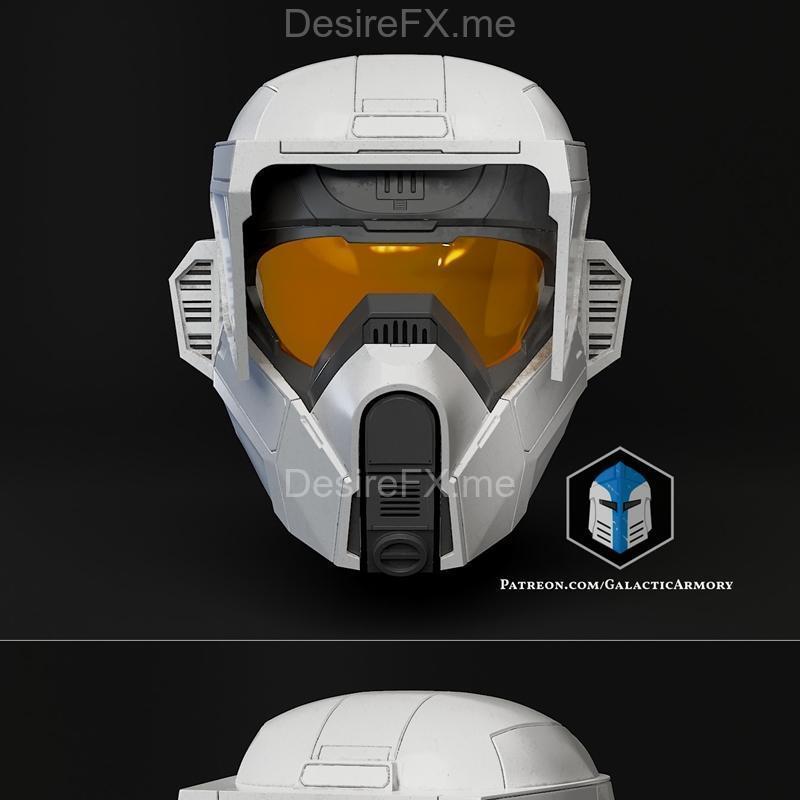 斯巴达士兵头盔 3D打印模型|Scout Trooper Spartan Helmet – 3D Print Model STL