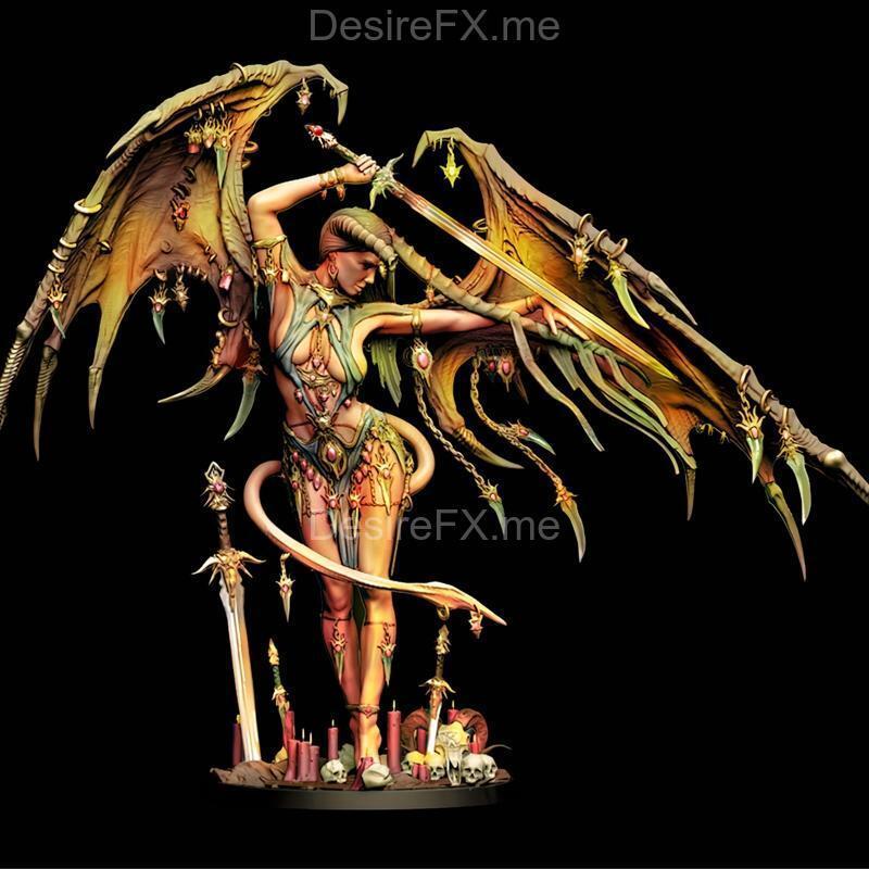 Printomancer 3D打印模型：Lamashtu角色模型|Printomancer – Lamashtu – 3D Print Model STL