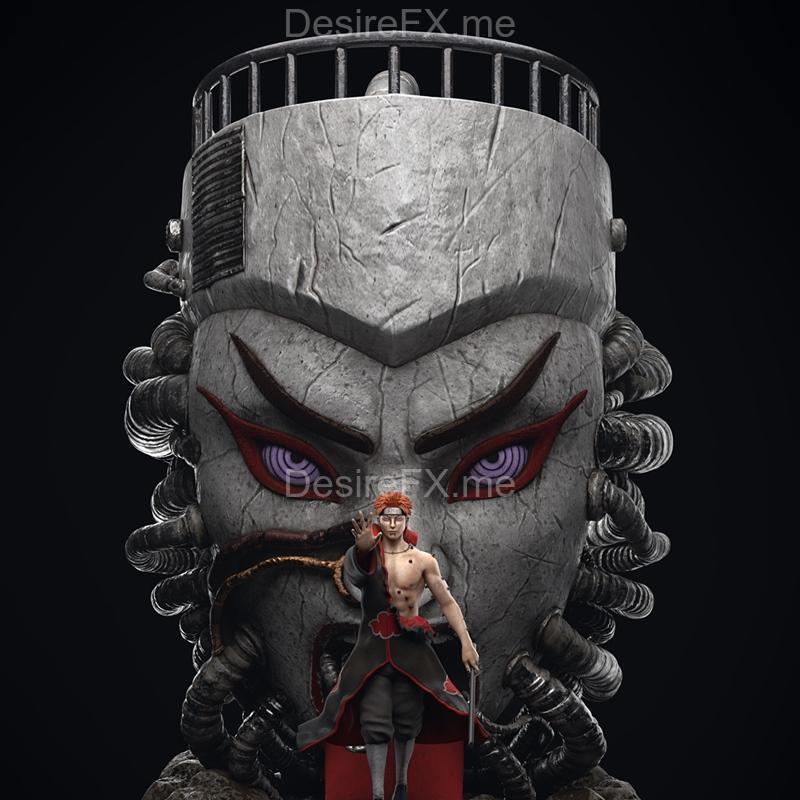 Pain Akatsuki 3D打印模型|Pain Akatsuki – 3D Print Model STL